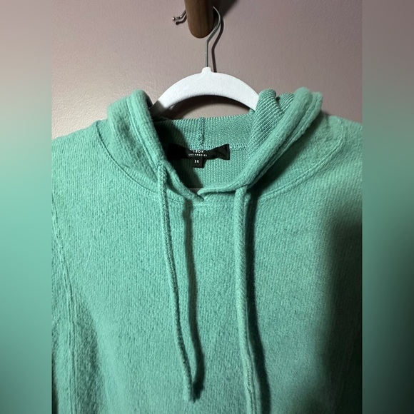 Green Hooded Sweatshirt - Picture 3 of 4